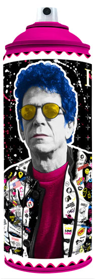 LOU REED (Stamp Can) by THE POSTMAN | Urban Contemporary Spray Can Art ...