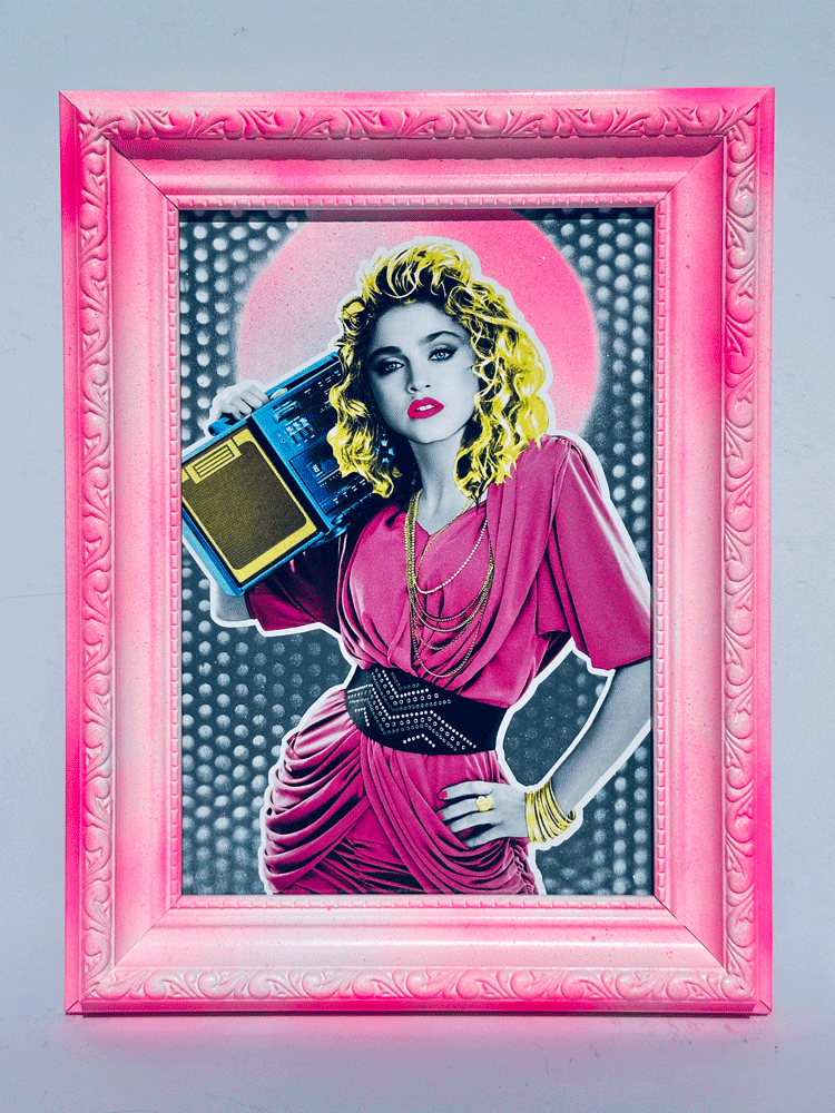 Madonna Framed ONE by The Postman