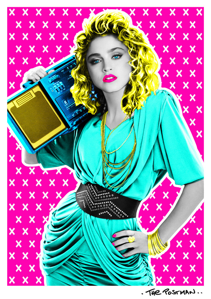Madonna Print 2025 by The Postman