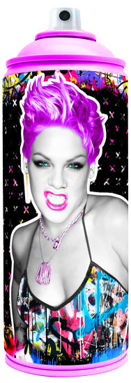 Pink Art Can by The Postman