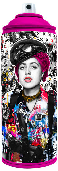Poly Styrene Art can the postman