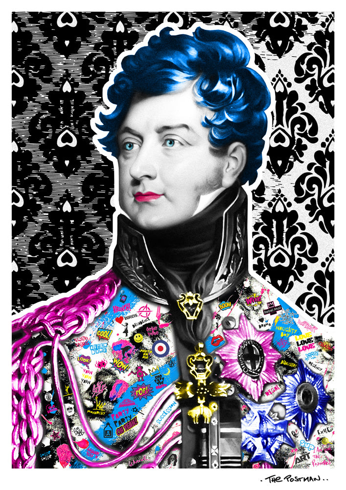 Prince Regent Show Print The Postman