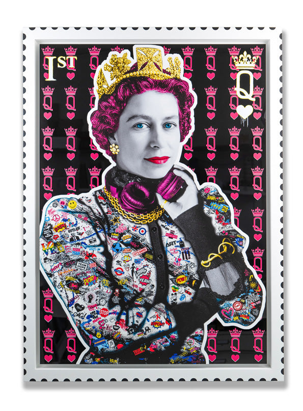 Queen - URBAN REBELS - Multi Layer Acrylic in Stamp Projector Frame