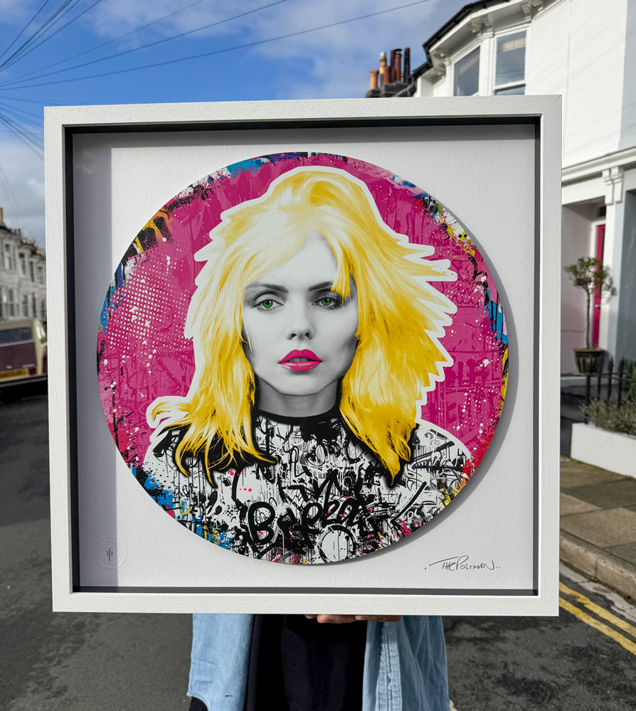 Blondie Record Style Artwork The Postman
