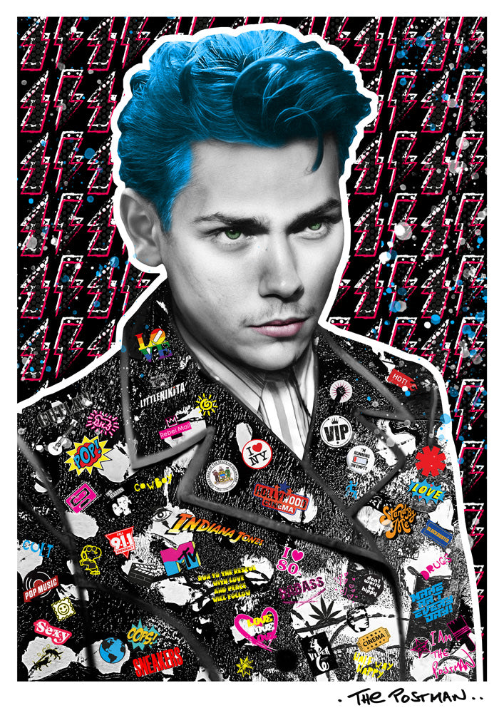 River Phoenix Show Print The Postman