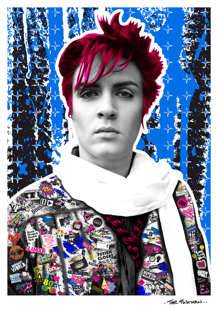 Simon Le Bon Print The Postman