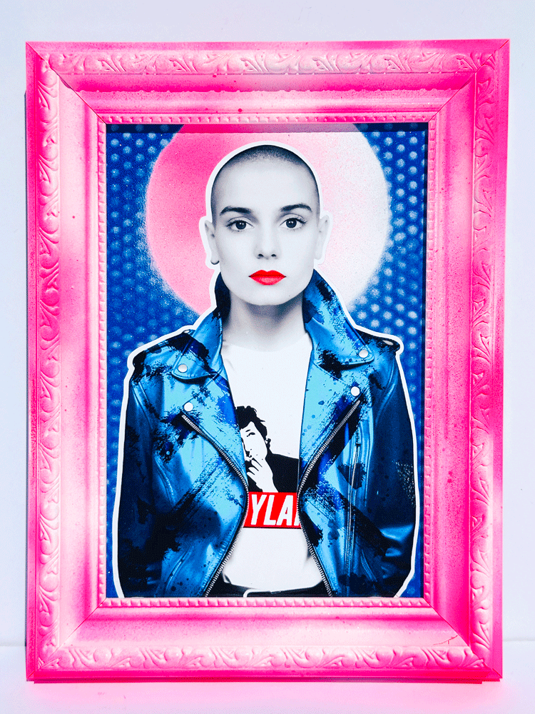 Sinead Framed Art the Postman