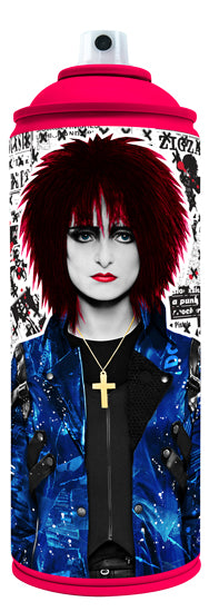 Siouxsie Sioux Spraycan by The Postman