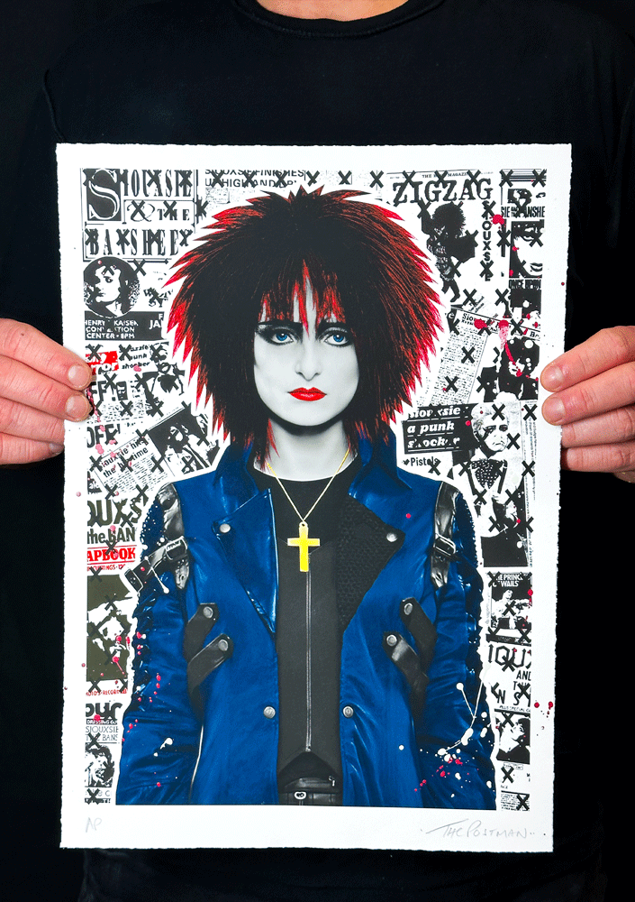 Siouxsie Artwork by THE POSTMAN