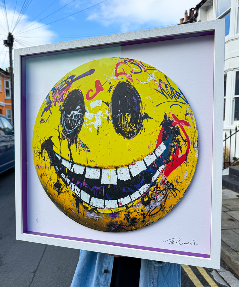Acid Smiley Artwork by The Postman