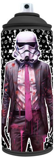 Stormtrooper Art Can by The Postman