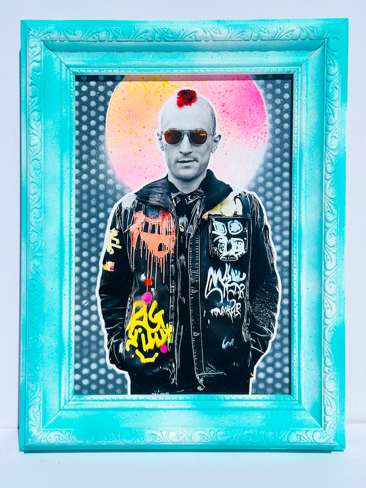 Taxi Driver Framed Art The Postman