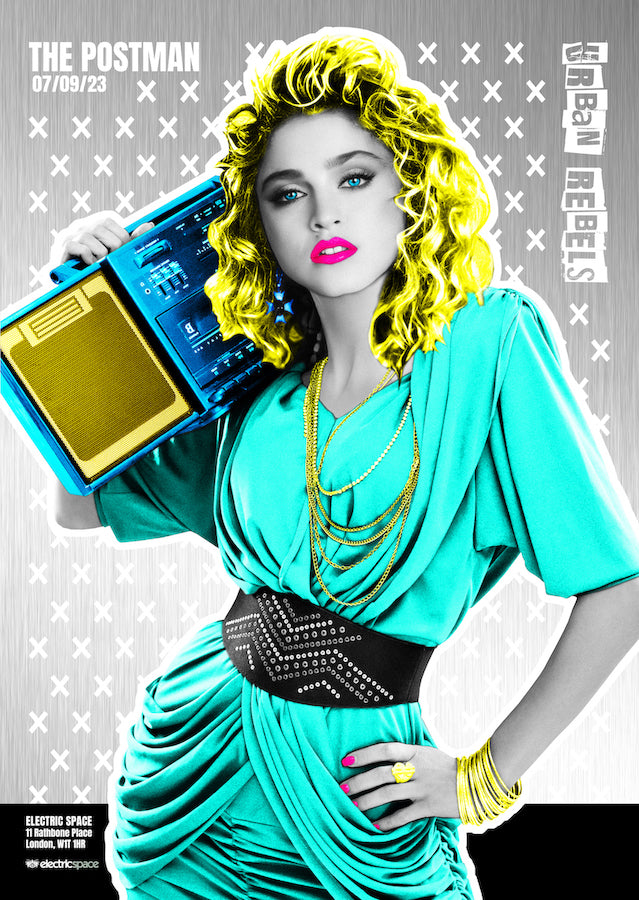 Madonna Artwork by THE POSTMAN