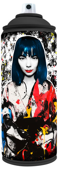 Bjork Art Can by The Postman