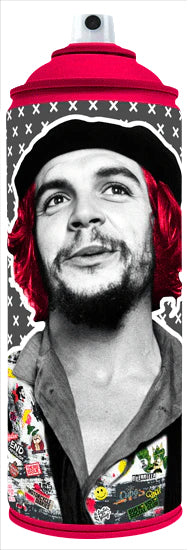Che Guevarra Spraycan Art the Postman