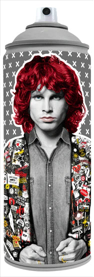 Jim Morrison Spraycan Art The Postman