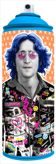John Lennon Spraycan Art The Postman