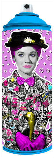 Mary Poppins Spraycan Art The Postman