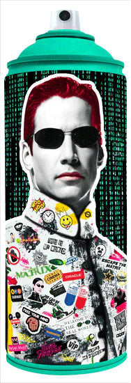 Matrix Spraycan Art The Postman