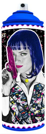 Mia Wallace Spraycan Art The Postman