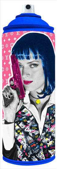 Mia Pulp Fiction Spraycan The Postman