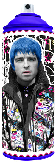 Noel Gallagher Spraycan Art The Postman