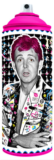 Paul McCartney Spraycan Art The Postman