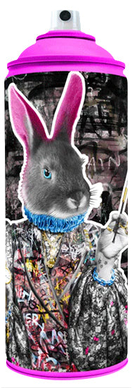 White Rabbit Spraycan Art The Postman